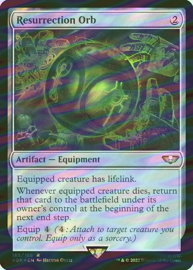 Resurrection Orb (40K) (165★) / Surge Foil