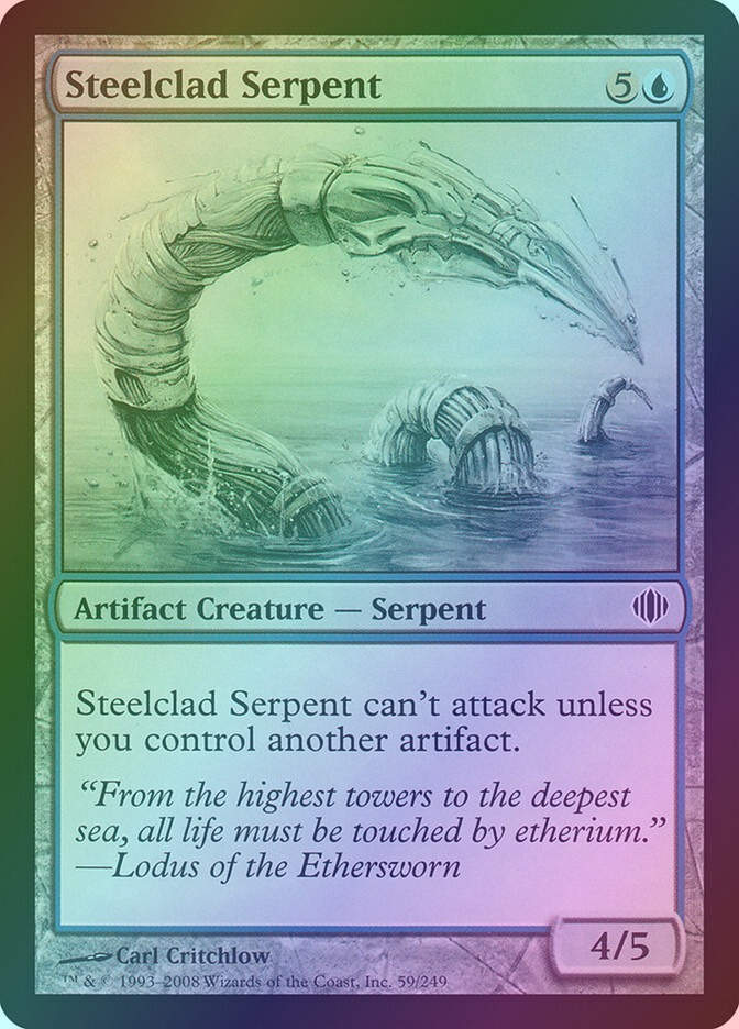 Steelclad Serpent (ALA) (59) / Foil