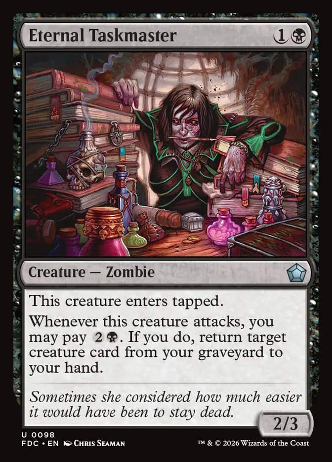 Eternal Taskmaster (FDC) (98)