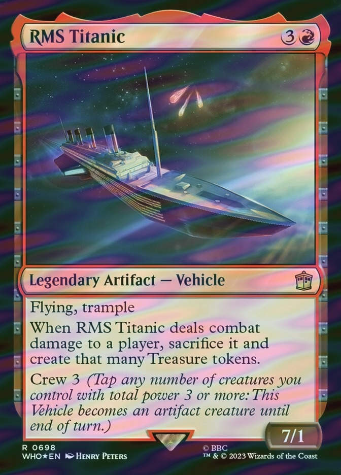 RMS Titanic (WHO) (698) / Surge Foil