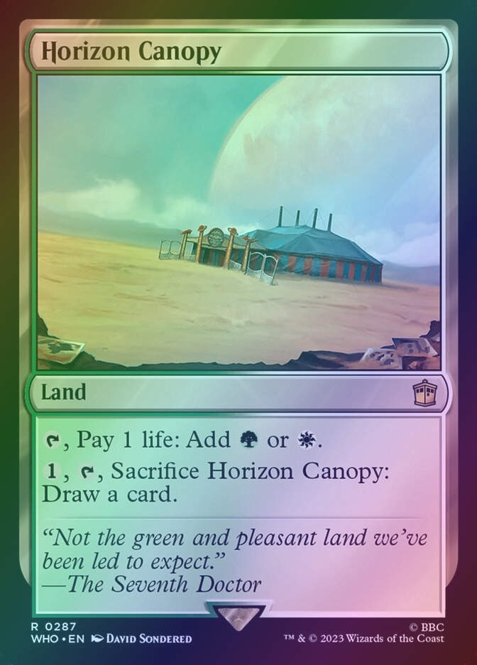Horizon Canopy (WHO) (287) / Foil