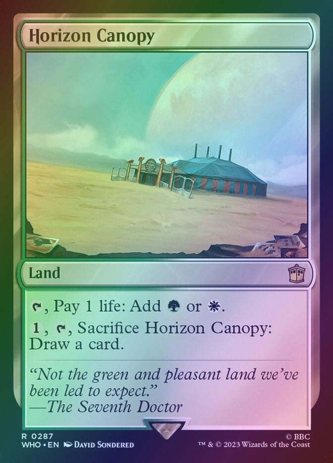 Horizon Canopy (WHO) (287) / Foil