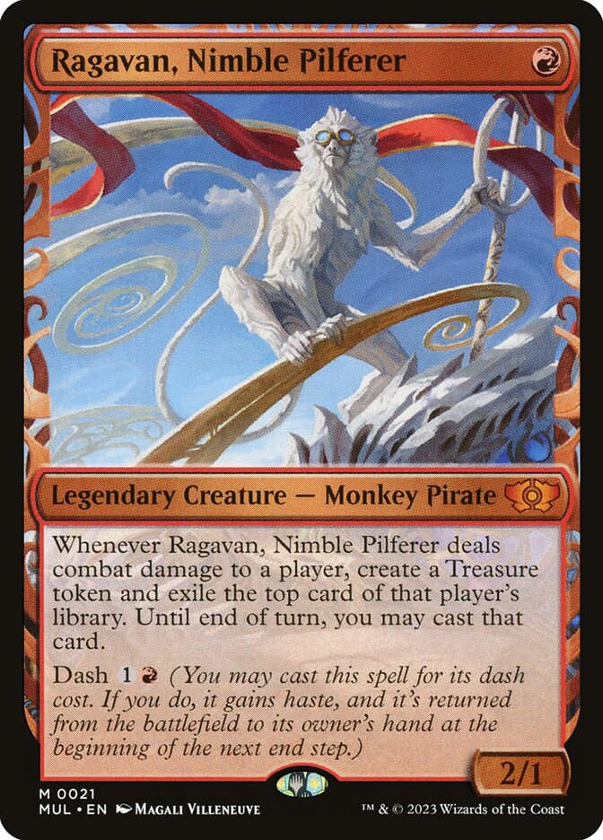 Ragavan, Nimble Pilferer (MUL) (21) / Showcase
