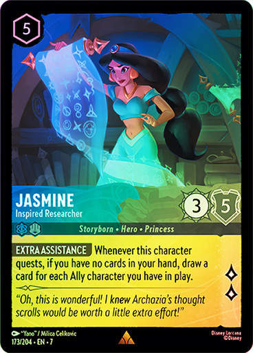 Jasmine - Inspired Researcher (LOR_ARC) / Foil