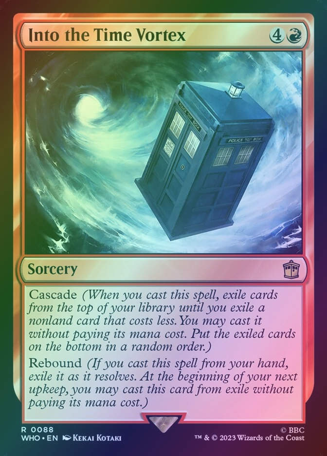 Into the Time Vortex (WHO) (88) / Foil