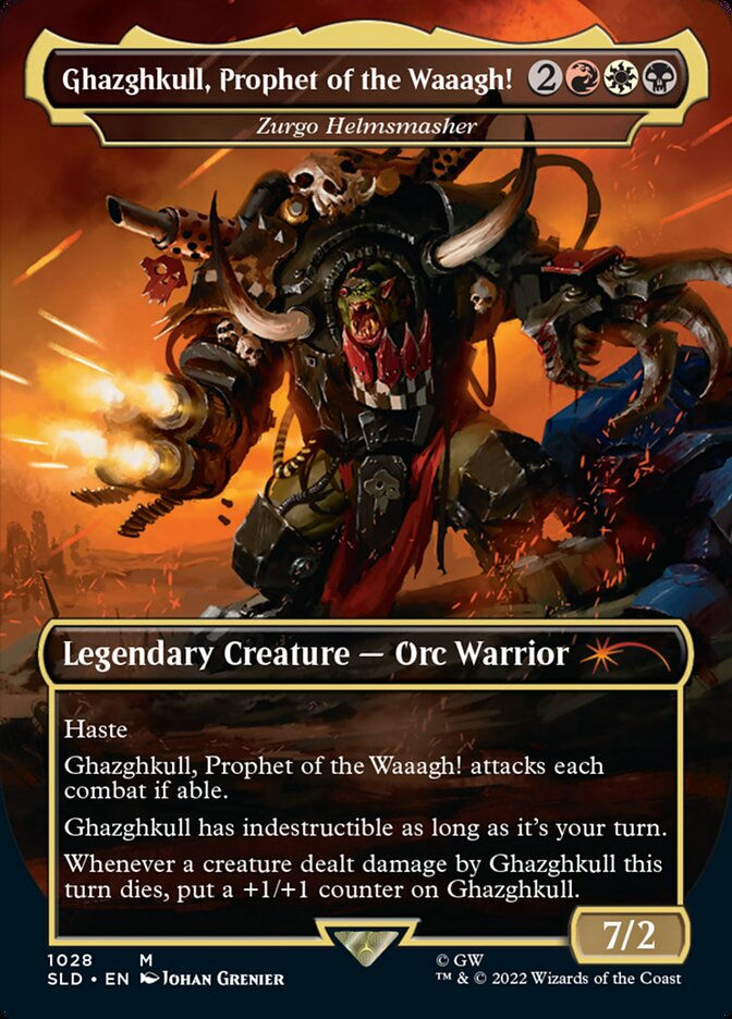 Zurgo Helmsmasher (SLD) (1028) / Borderless