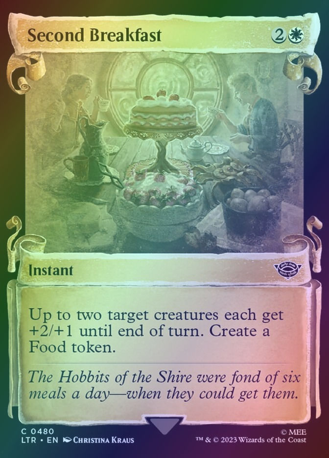 Second Breakfast (LTR) (480) / Showcase / Foil