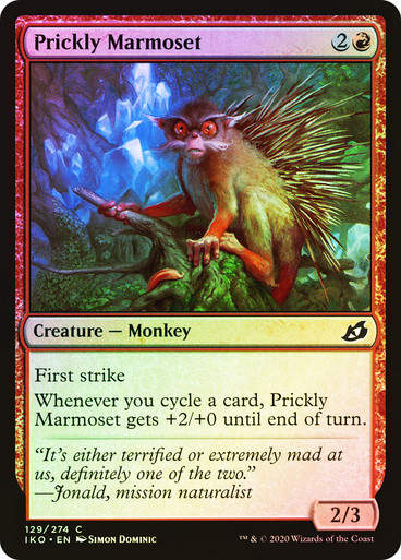Prickly Marmoset (IKO) (129) / Foil
