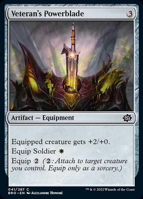 Veteran's Powerblade (BRO)