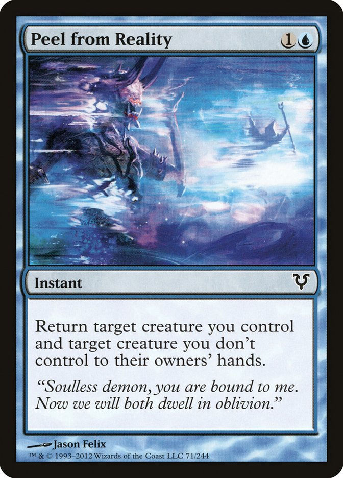 Peel from Reality (AVR) (71) / Foil