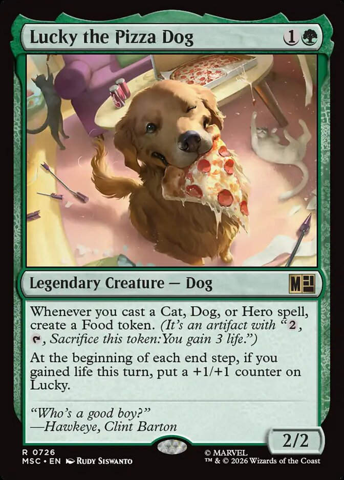 Lucky the Pizza Dog (MSC) (726)