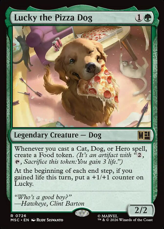 Lucky the Pizza Dog (MSC) (726)