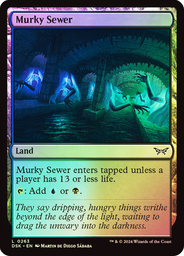 Murky Sewer (DSK) (263) / Foil