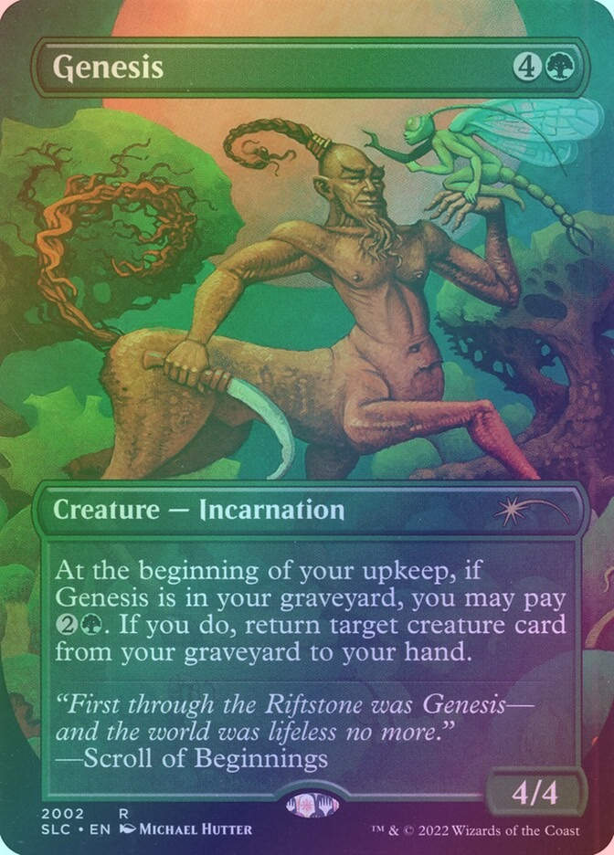 Genesis (SLC) (2002) / Borderless / Foil