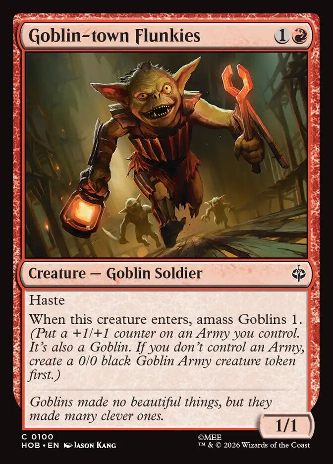 Goblin-town Flunkies (HOB) (100)