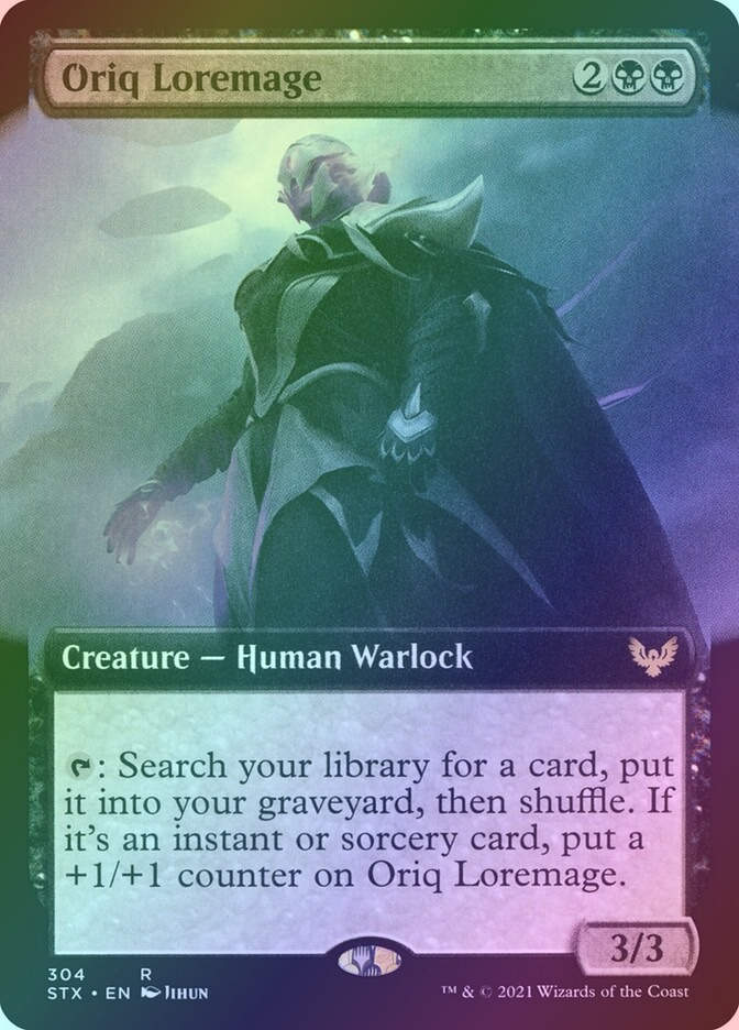 Oriq Loremage (STX) (304) / Extended Art / Foil
