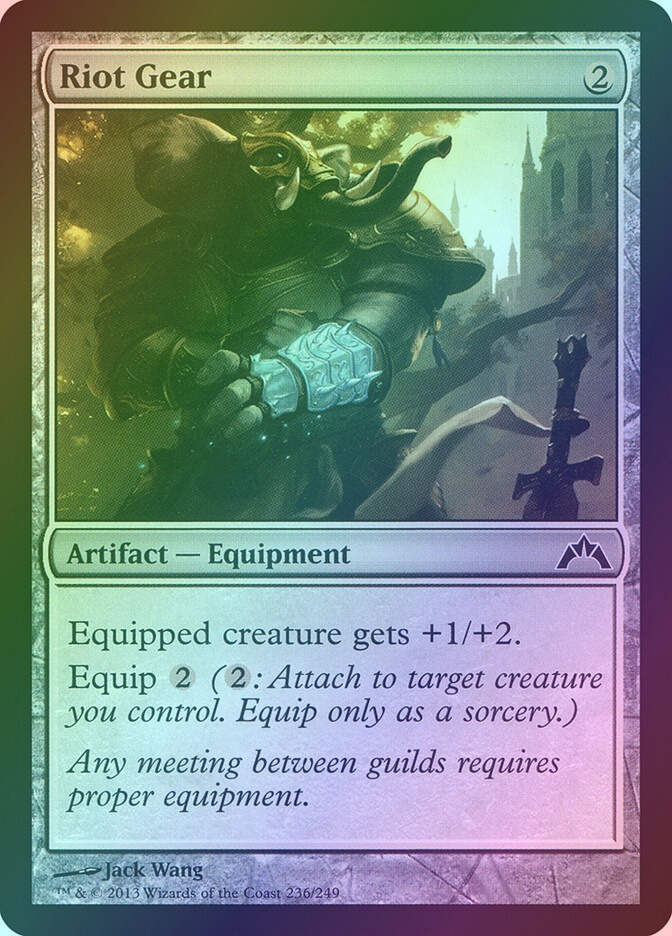 Riot Gear (GTC) (236) / Foil