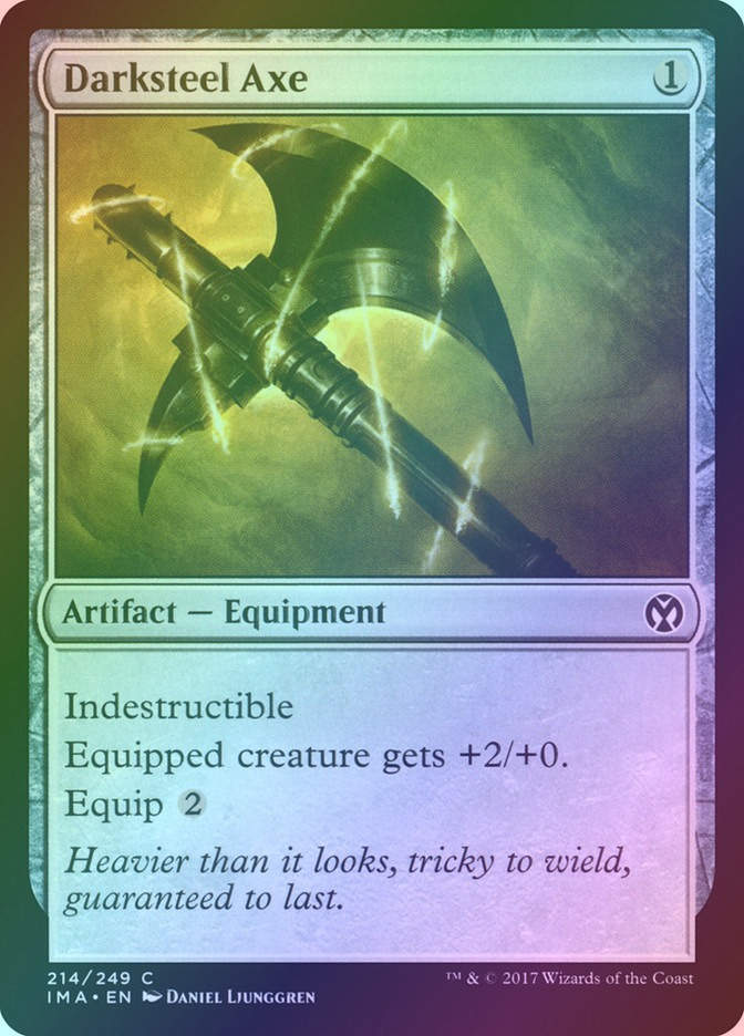 Darksteel Axe (IMA) (214) / Foil