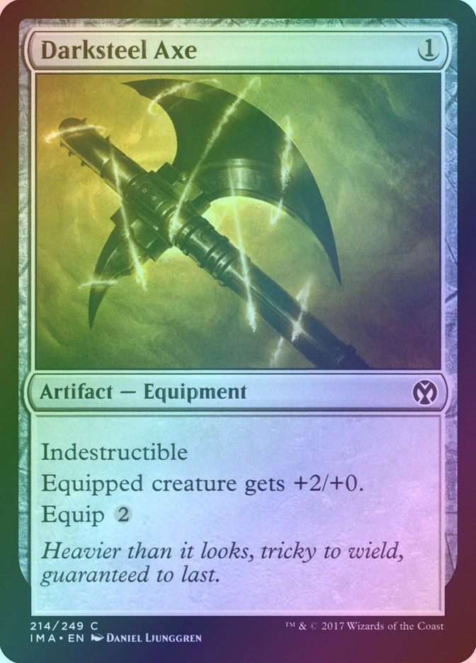 Darksteel Axe (IMA) (214) / Foil