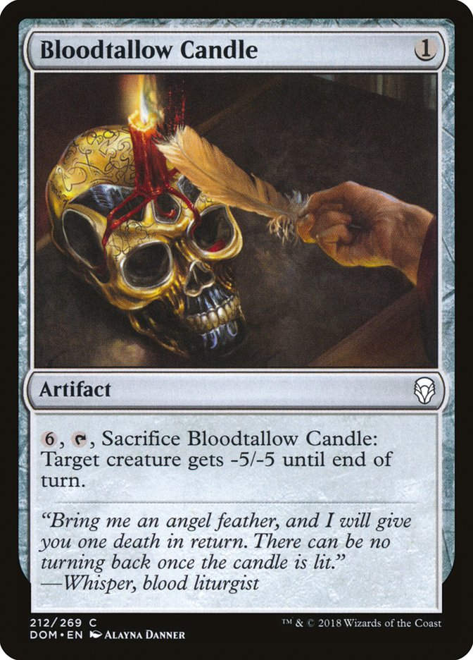 Bloodtallow Candle (DOM) (212)