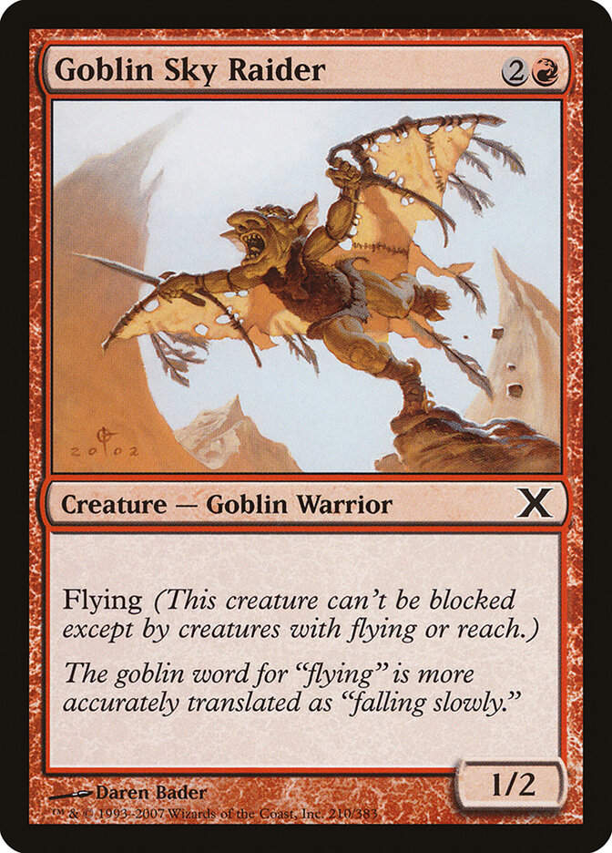 Goblin Sky Raider (10E) (210)