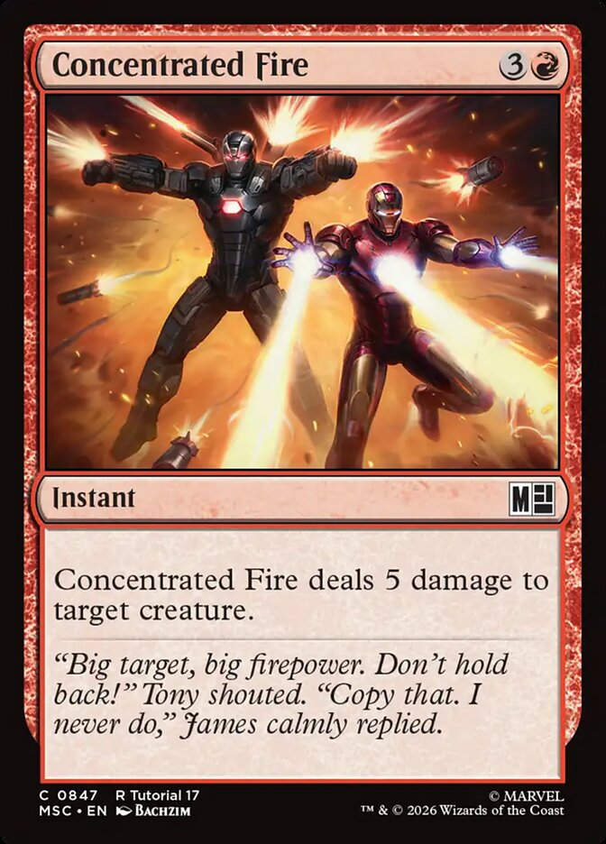 Concentrated Fire (MSC) (847)
