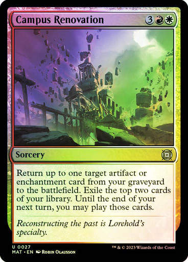 Campus Renovation (MAT) / Foil