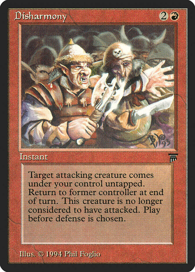 Disharmony (leg)