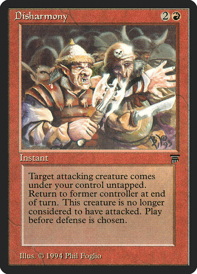 Disharmony (leg)