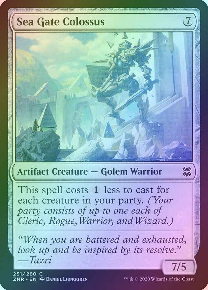 Sea Gate Colossus (ZNR) (251) / Foil