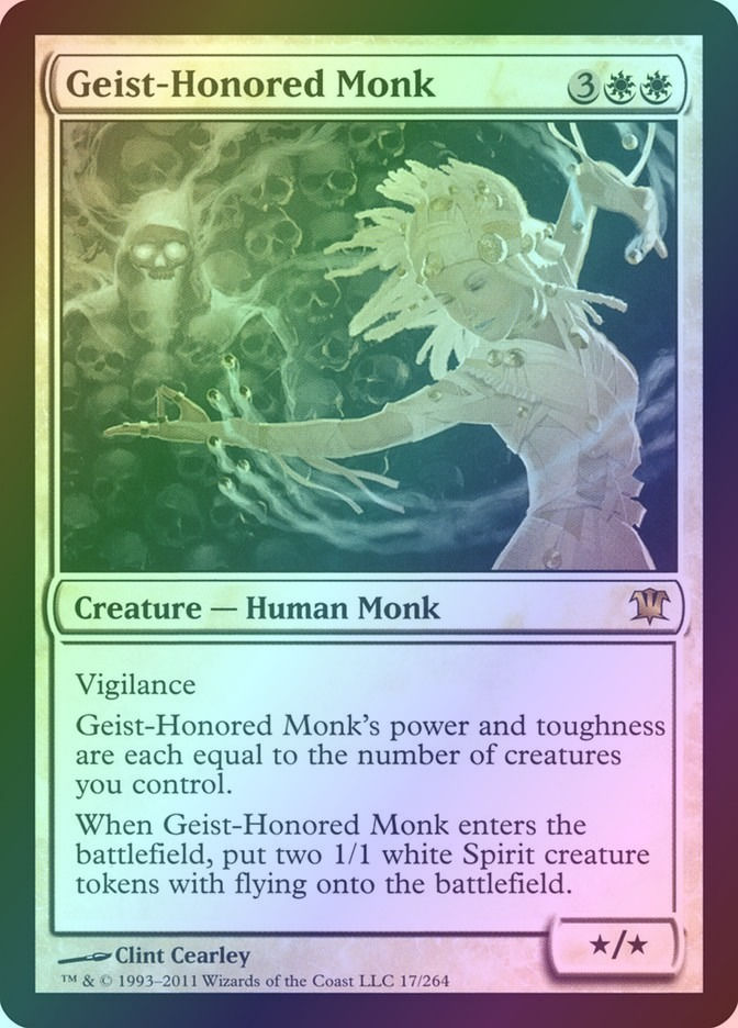 Geist-Honored Monk (ISD) (17) / Foil