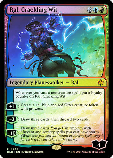 Ral, Crackling Wit (blb) (230) / Foil
