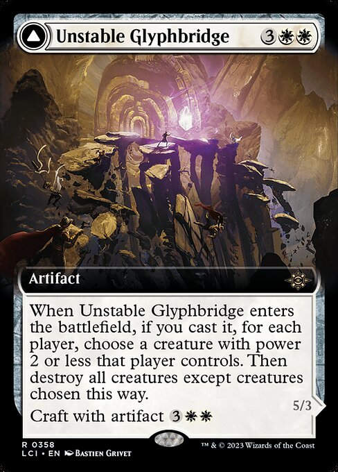 Unstable Glyphbridge // Sandswirl Wanderglyph (lci) / Extended Art