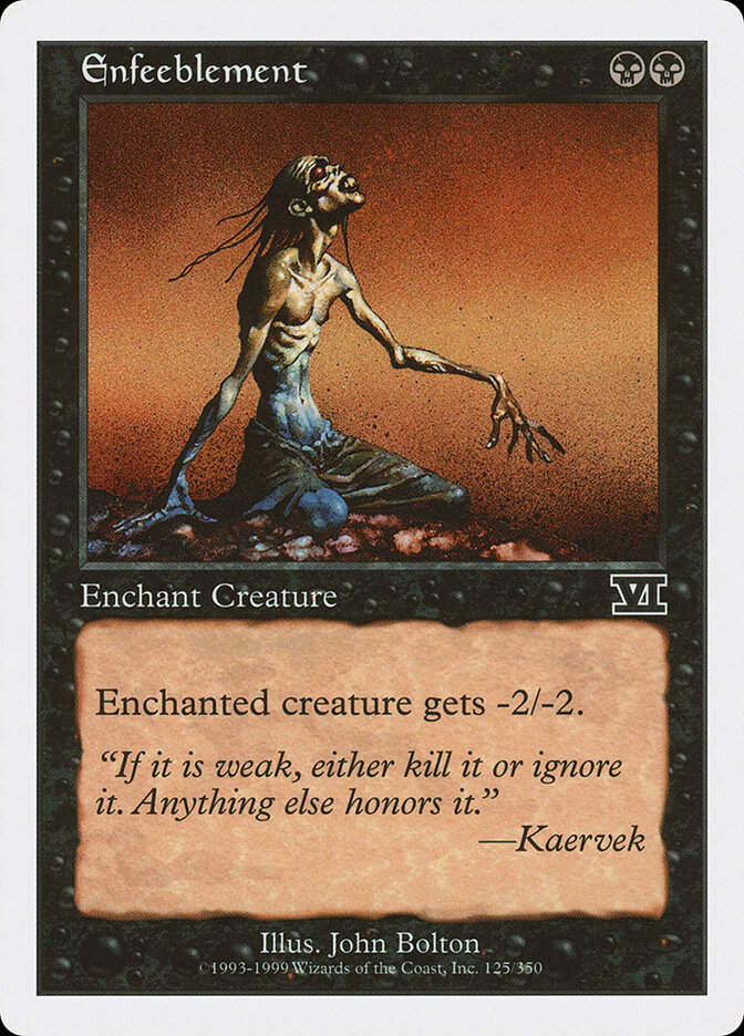Enfeeblement (6ED) (125)