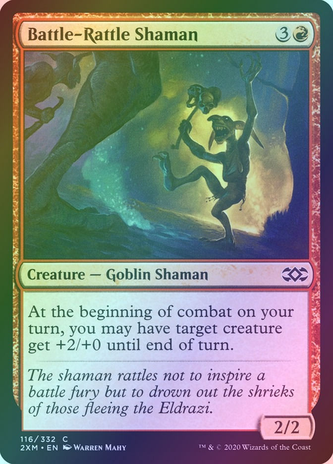 Battle-Rattle Shaman (2XM) (116) / Foil