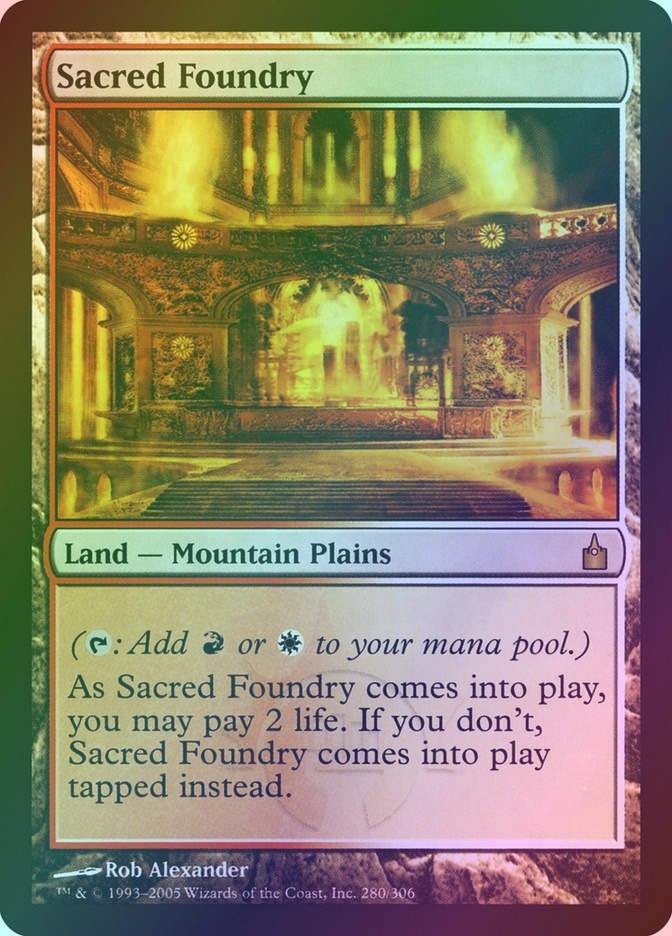 Sacred Foundry (RAV) (280) / Foil