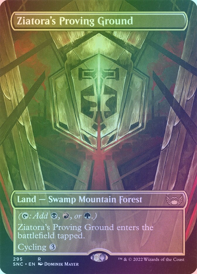 Ziatora's Proving Ground (SNC) (295) / Borderless / Foil