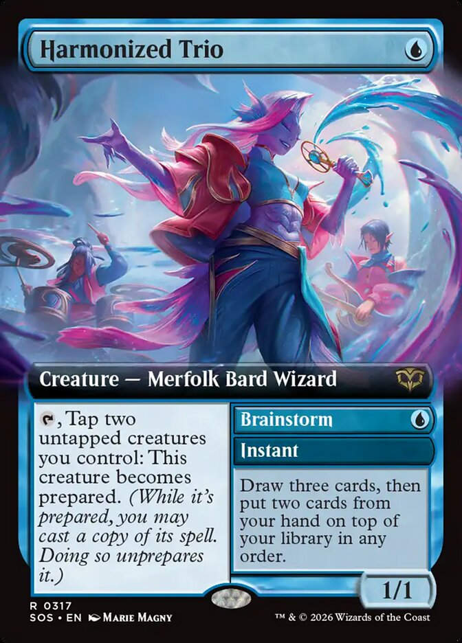 Harmonized Trio // Brainstorm (SOS) (317) / Extended Art