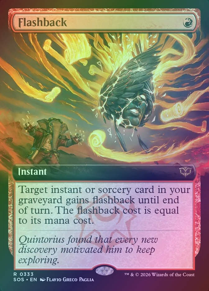 Flashback (SOS) (333) / Extended Art / Foil