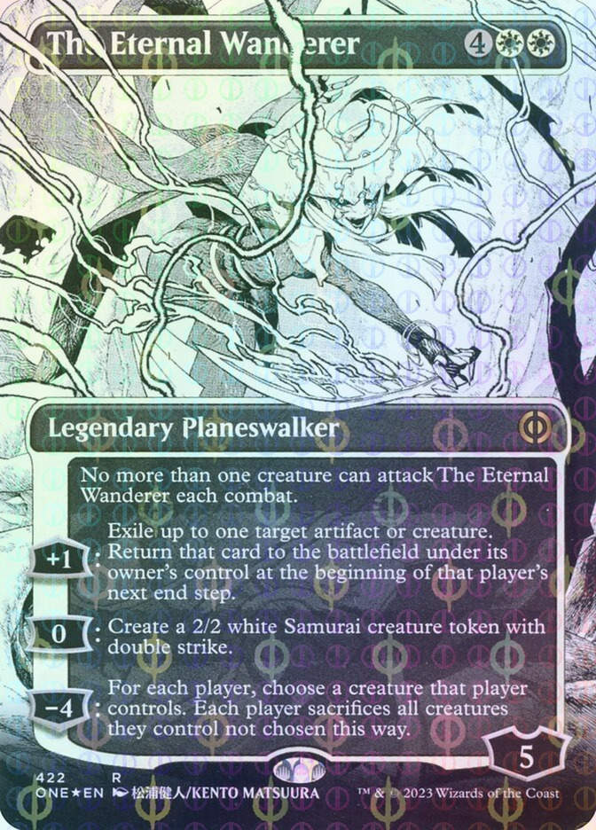 The Eternal Wanderer (ONE) (422) / Borderless / Showcase / Compleat Foil