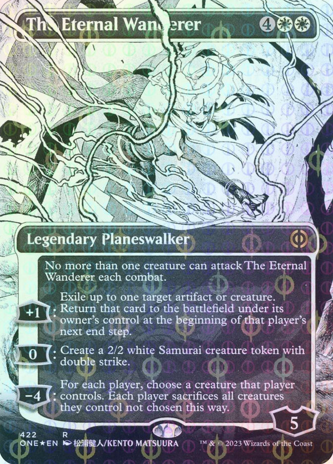 The Eternal Wanderer (ONE) (422) / Borderless / Showcase / Compleat Foil