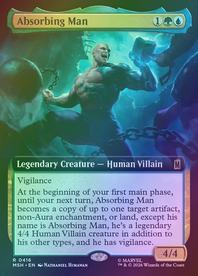 Absorbing Man (MSH) (416) / Extended Art / Foil
