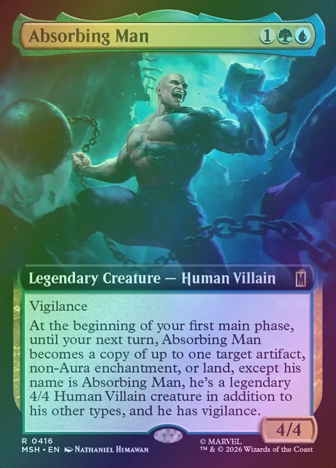 Absorbing Man (MSH) (416) / Extended Art / Foil
