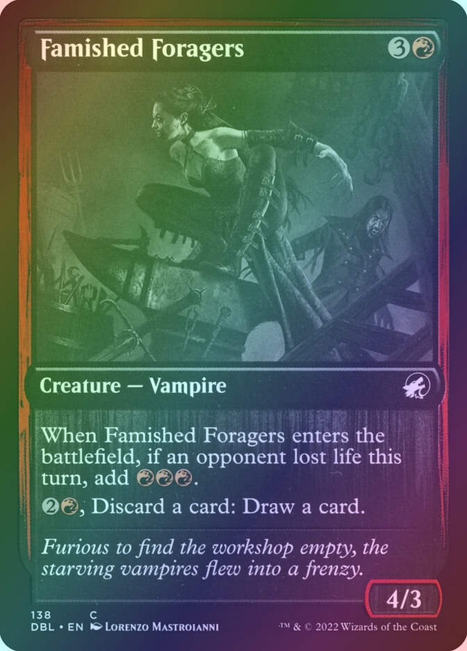 Famished Foragers (DBL) (138) / Foil