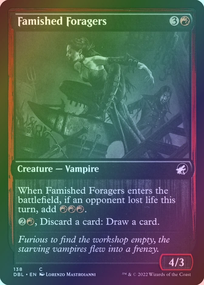 Famished Foragers (DBL) (138) / Foil