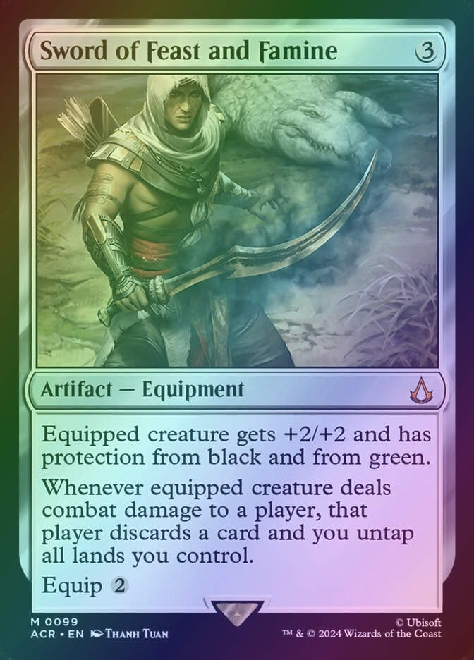Sword of Feast and Famine (ACR) (99) / Foil