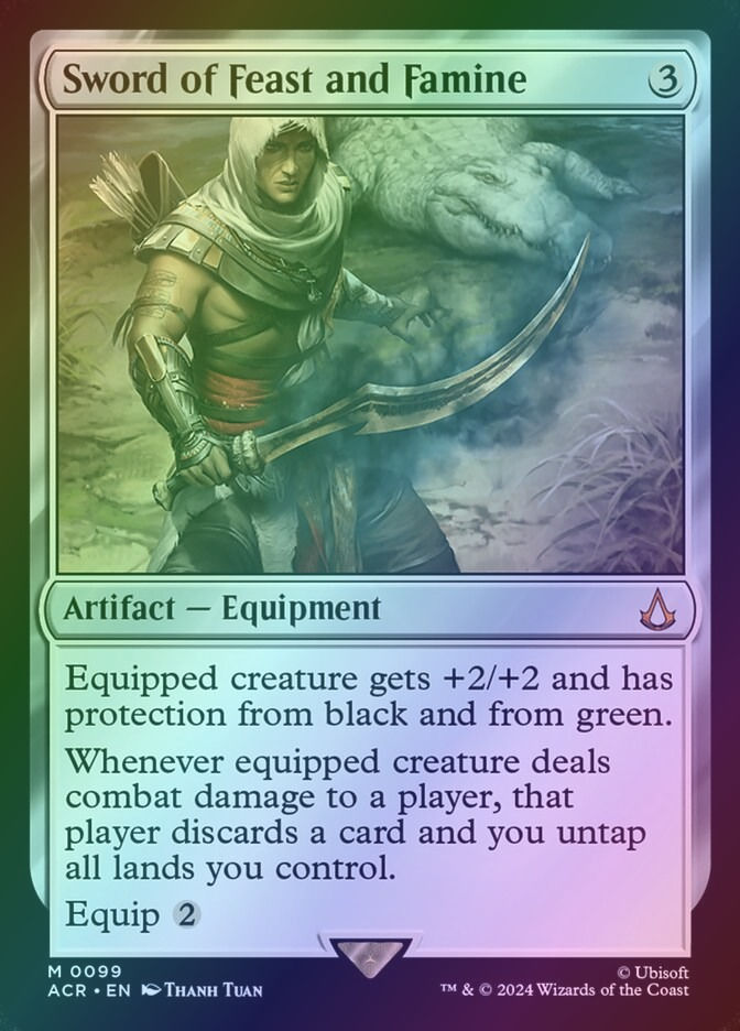 Sword of Feast and Famine (ACR) (99) / Foil