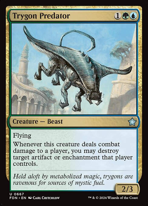Trygon Predator (FDN) (667) (Starter)