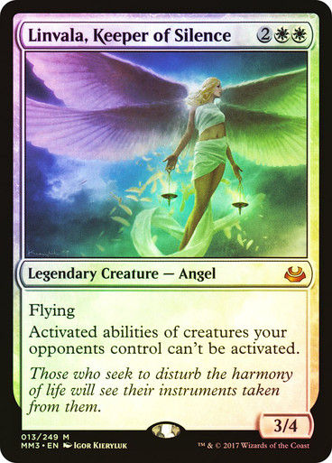 Linvala, Keeper of Silence (MM3) / Foil