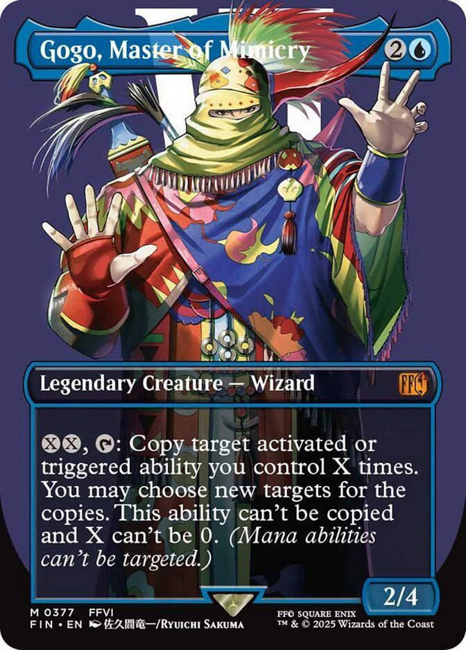 Gogo, Master of Mimicry (FIN) (377) / Borderless